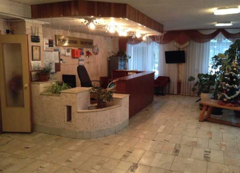 Пансионат Салют: Вид главного ресепшен здания